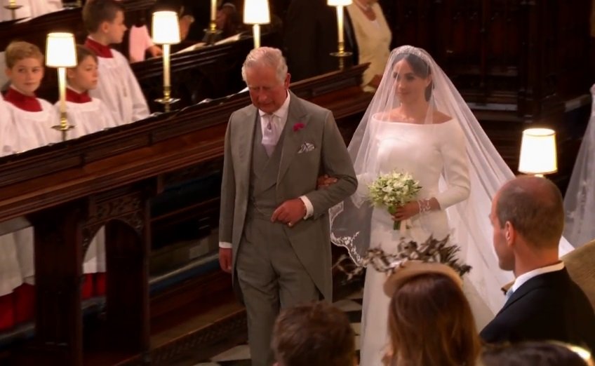 بدء مراسم زفاف الأمير هاري وميغان ماركل-6