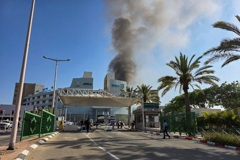 هجوم إيراني واسع: إصابة مباشرة لسوروكا اصابات ودمار في مركز البلاد-3