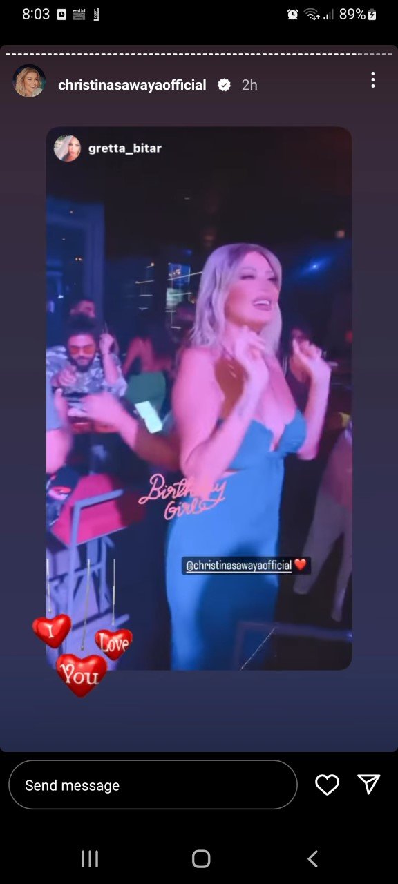 بعد ظهورها مع طليقها.. ملكة جمال لبنان السابقة تحتفل بعيد ميلادها بإطلالة جريئة-0