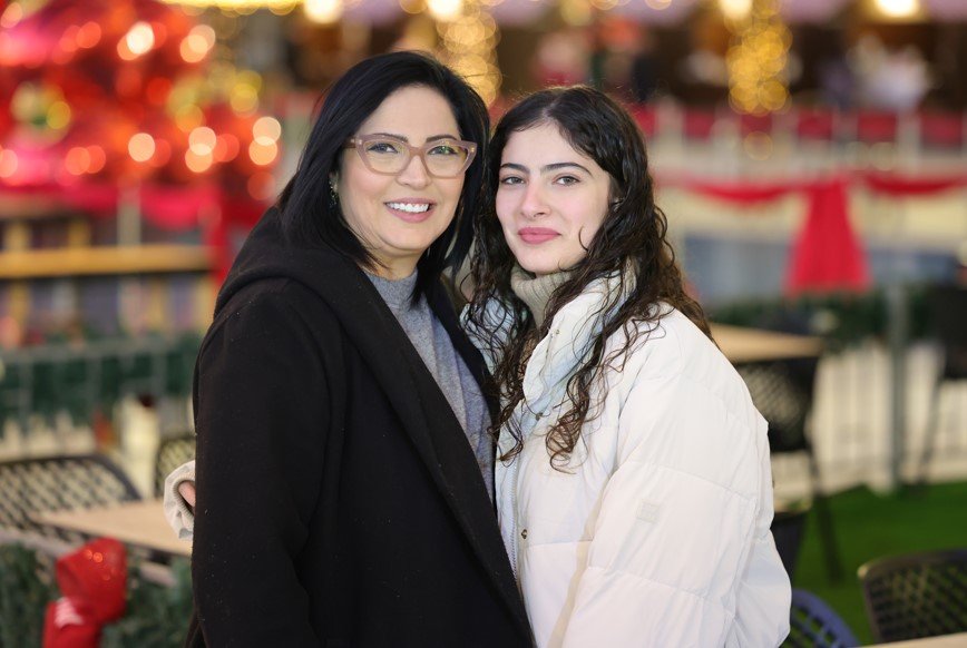 بلو سانتا "Blu Santa" يرافق ستوديو بكرا بأجواء ميلادية رائعة في الناصرة-4