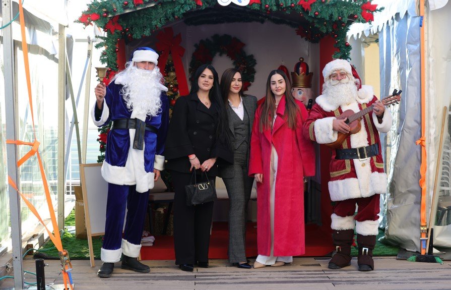 بلو سانتا "Blu Santa" يرافق ستوديو بكرا بأجواء ميلادية رائعة في الناصرة-15