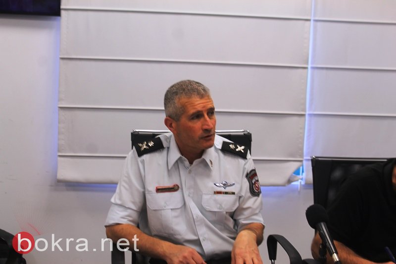 نزار فارس خلال مؤتمره الصحافي:" بالتعاون مع جميع الجهات نستطيع منع أي حريق في مجتمعنا العربي"-11
