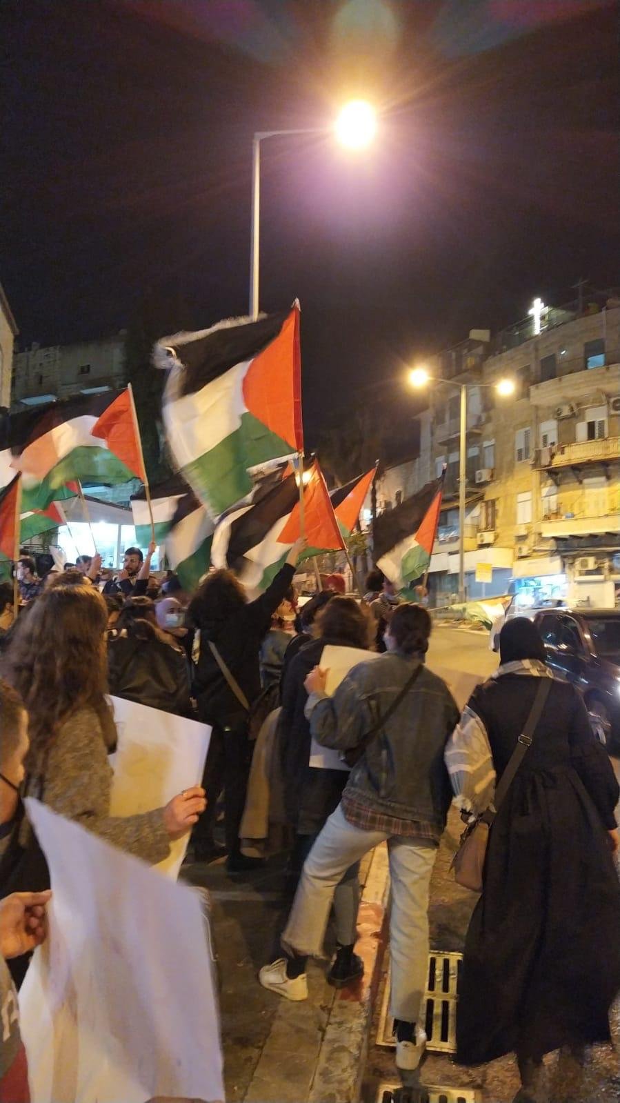 حيفا: مظاهرة صاخبة ضد العنف والجريمة وتخاذل الشرطة!-5