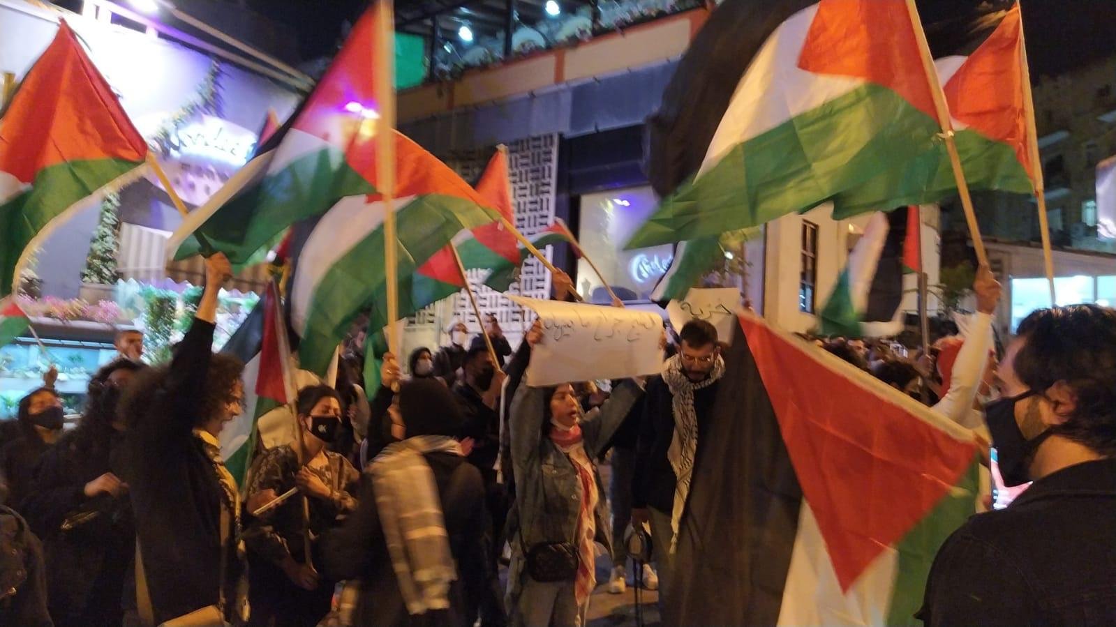 حيفا: مظاهرة صاخبة ضد العنف والجريمة وتخاذل الشرطة!-9