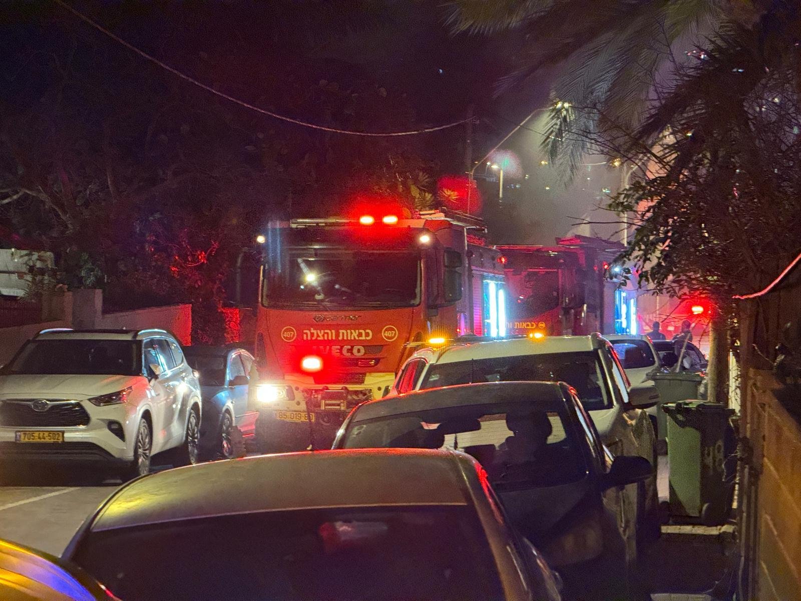 إصابة خطيرة اثر إندلاع حريق في منزل سكني في رعنانا-0