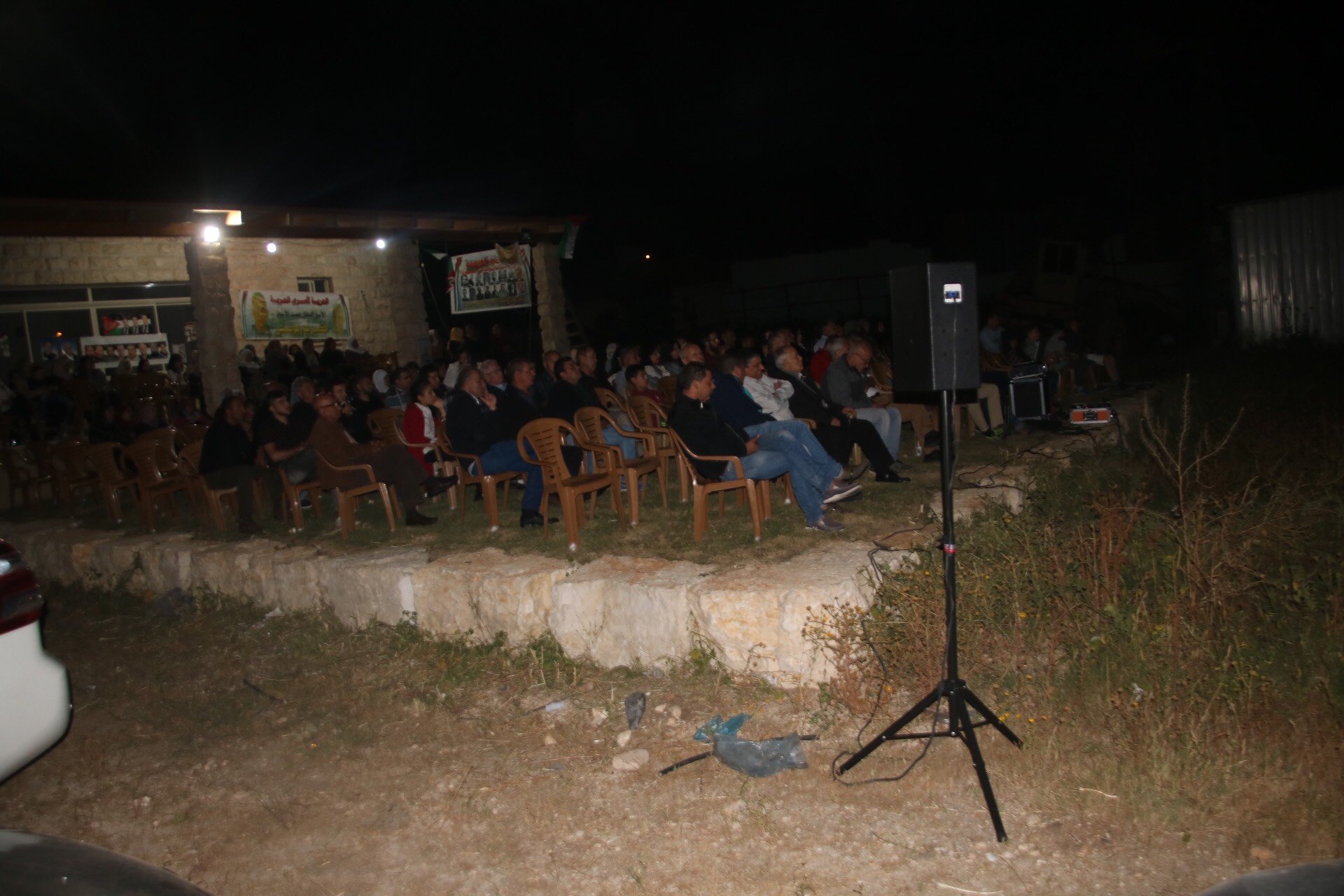 من خيمة "الكرامة" في عرعرة: نداء لمقاطعة منتوجات الألبان الاسرائيلية‎-0