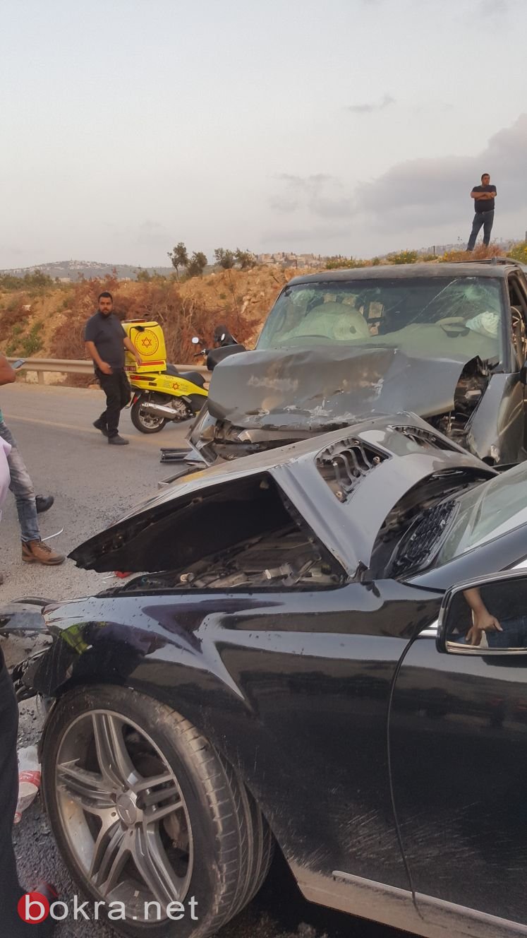 اصابة خطيرة لكناوي (33 عاما) في حادث طرق بالقرب عيلوط-2