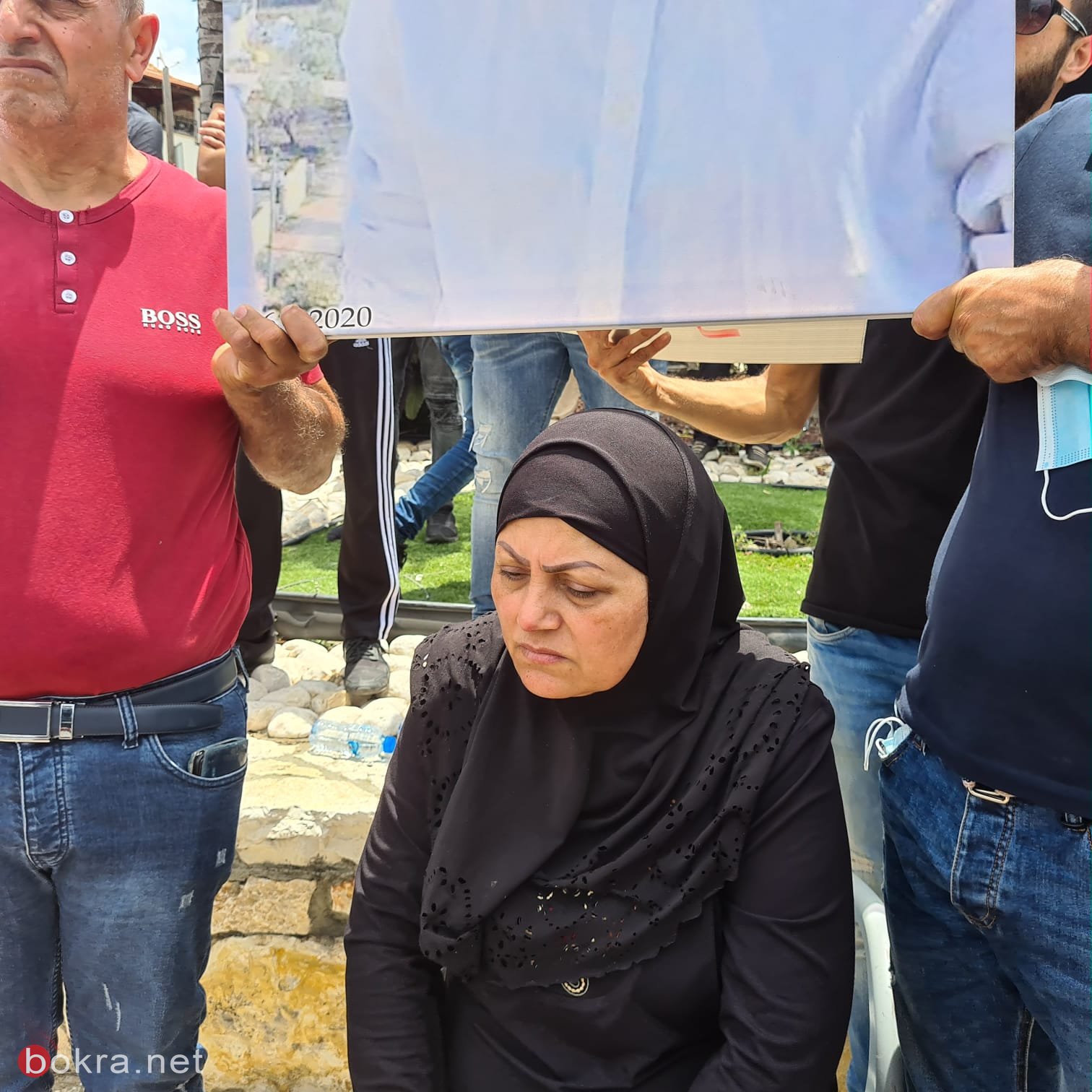 مظاهرة كفر ياسيف: دموع وحرقة والدة المغدور ادهم ناطور تلوع قلوب المتظاهرين-20