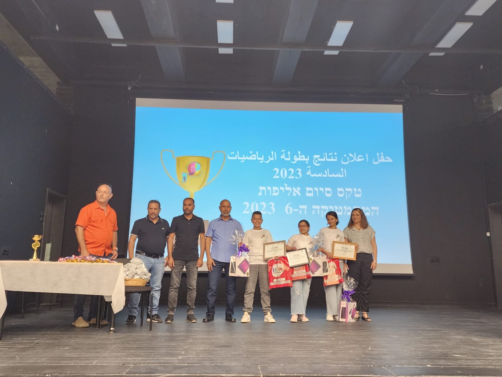 نجاح باهر لحفل بطولة الرياضيات السادسة في المركز الجماهيري شقيب السلام-2