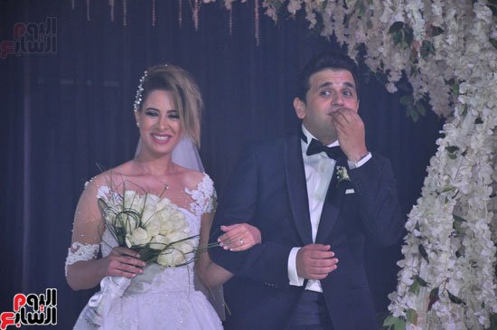 النجوم يجتمعون في حفل زفاف مصطفى خاطر نجم مسرح مصر-3