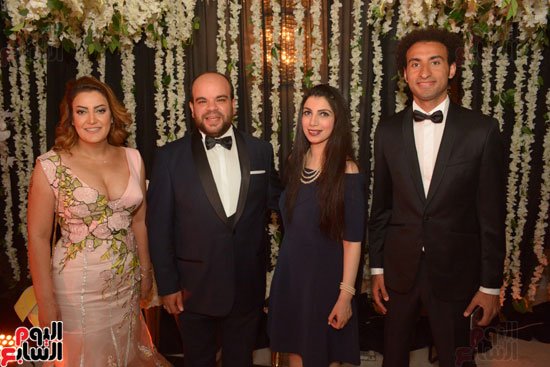 النجوم يجتمعون في حفل زفاف مصطفى خاطر نجم مسرح مصر-9