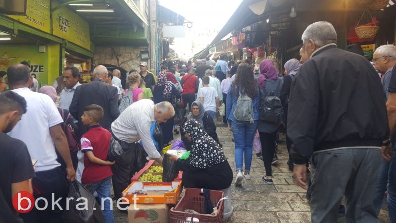 أسواق القدس : ضعف المتسوقين عشية وخلال عيد الاضحى-7