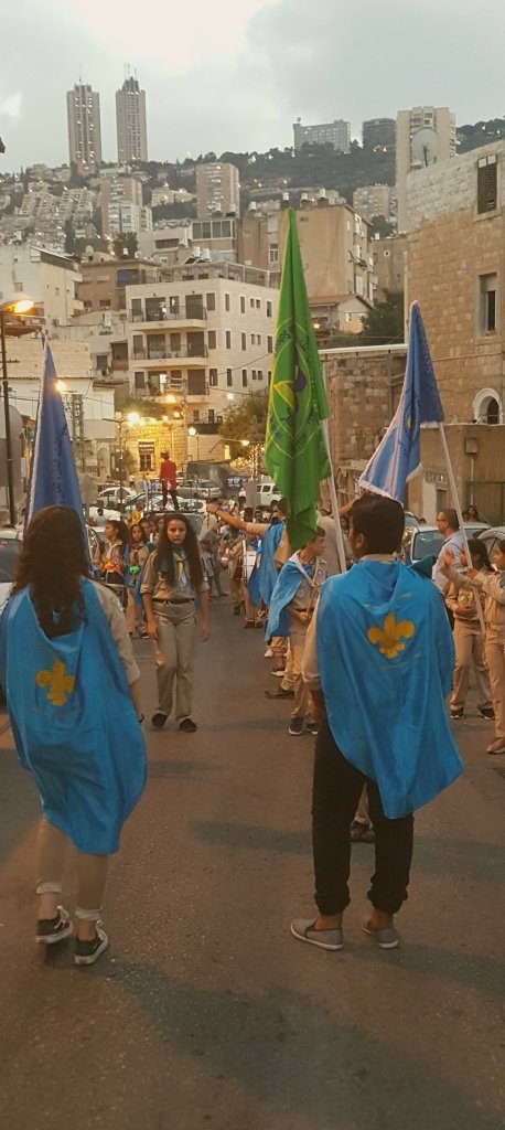 المئات من أهالي مدينة حيفا يشاركون في مسيرة عيد الأضحى المبارك في وادي النسناس – حيفا-0