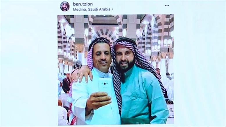 مدوّن إسرائيلي ينشر صورًا له من المسجد النبوي .. وموجة استهجان واسعة-0