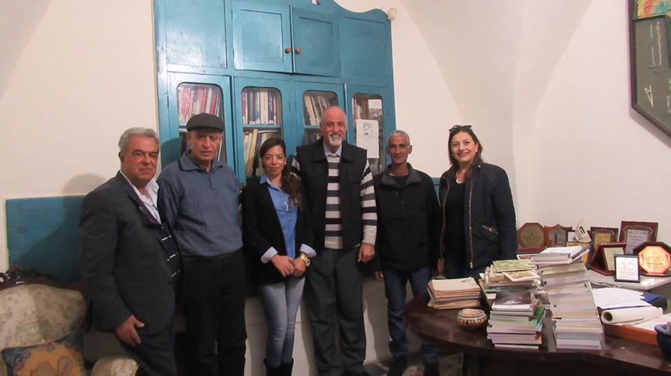 نادي حيفا الثقافي في زيارة لمركز إحياء التراث في مدينة نابلس ودور النشر فيها-0