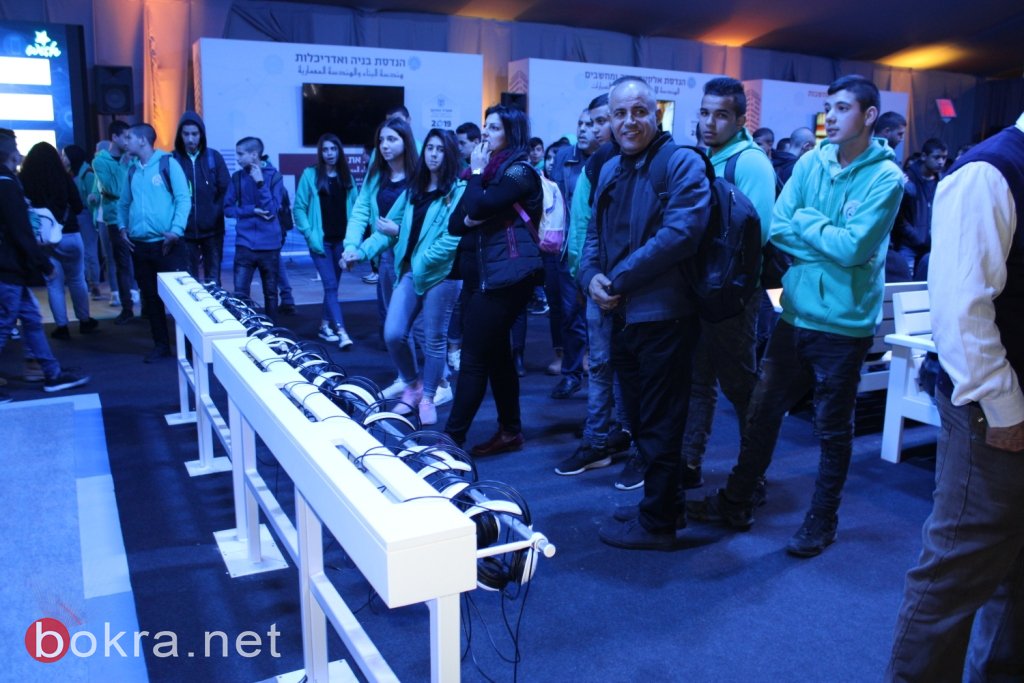 حولون: حضور لافت لطلاب المدارس الإعدادية العربية في معرض التخصصات التكنولوجية -16