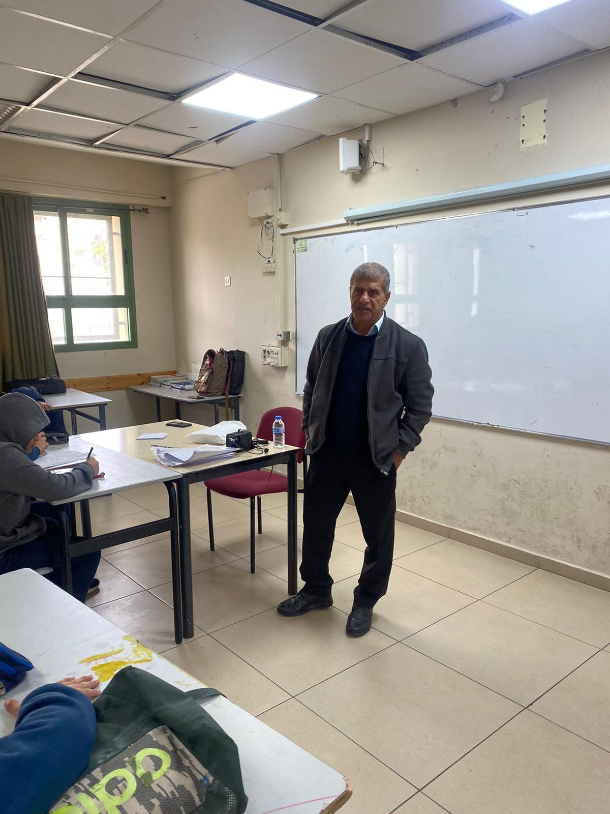 الاتحاد العام للكتّاب الفلسطينيين الكرمل 48 في محاضرات للطلاب في طرعان-3