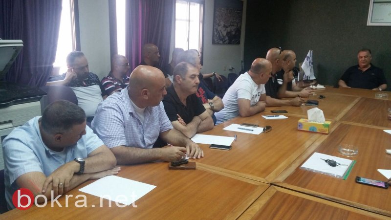 رئيس بلدية الناصرة يجتمع مع مدراء الدوائر بخصوص الانتقال للمبنى الجديد لدار البلدية -0