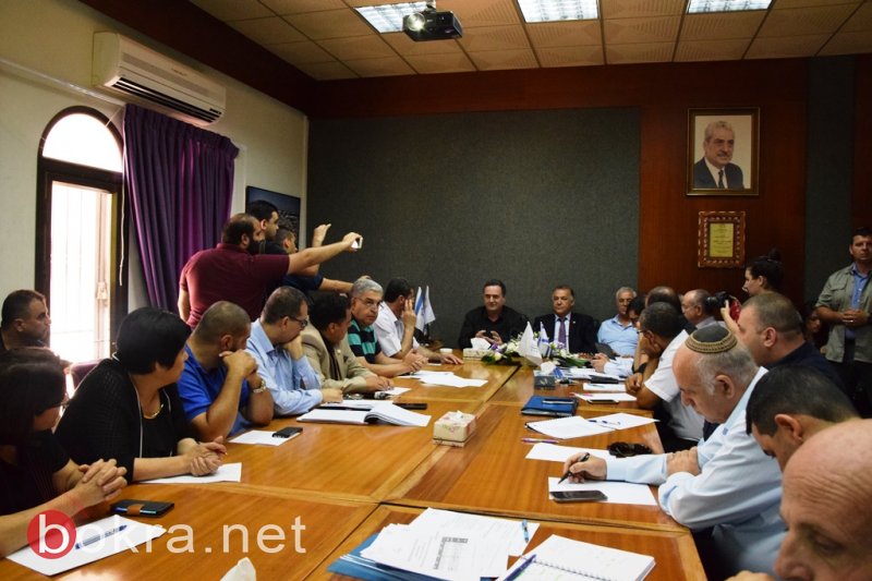 هذه هي المشاريع التي أعلن عنها بالأمس بجلسة وزير المواصلات في بلدية الناصرة-27
