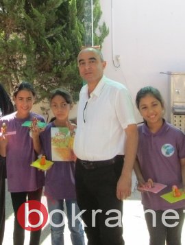 تنظيم مسيرة الكتاب واللغة العربية والعبرية والرياضيات واختتام مشروع اميريم بمدرسة الرؤى منشية زبدة-13