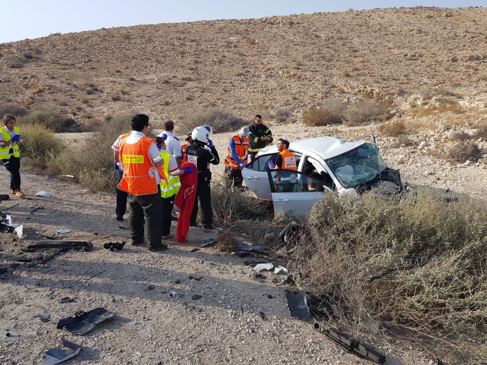 النقب: حادث طرقات دامي ومصرع شخصيّن  -2