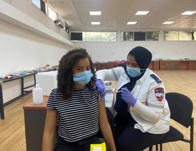 وادي عارة: اقبال على حملات تطعيم الطلاب عشية العام الدراسي‎‎-8