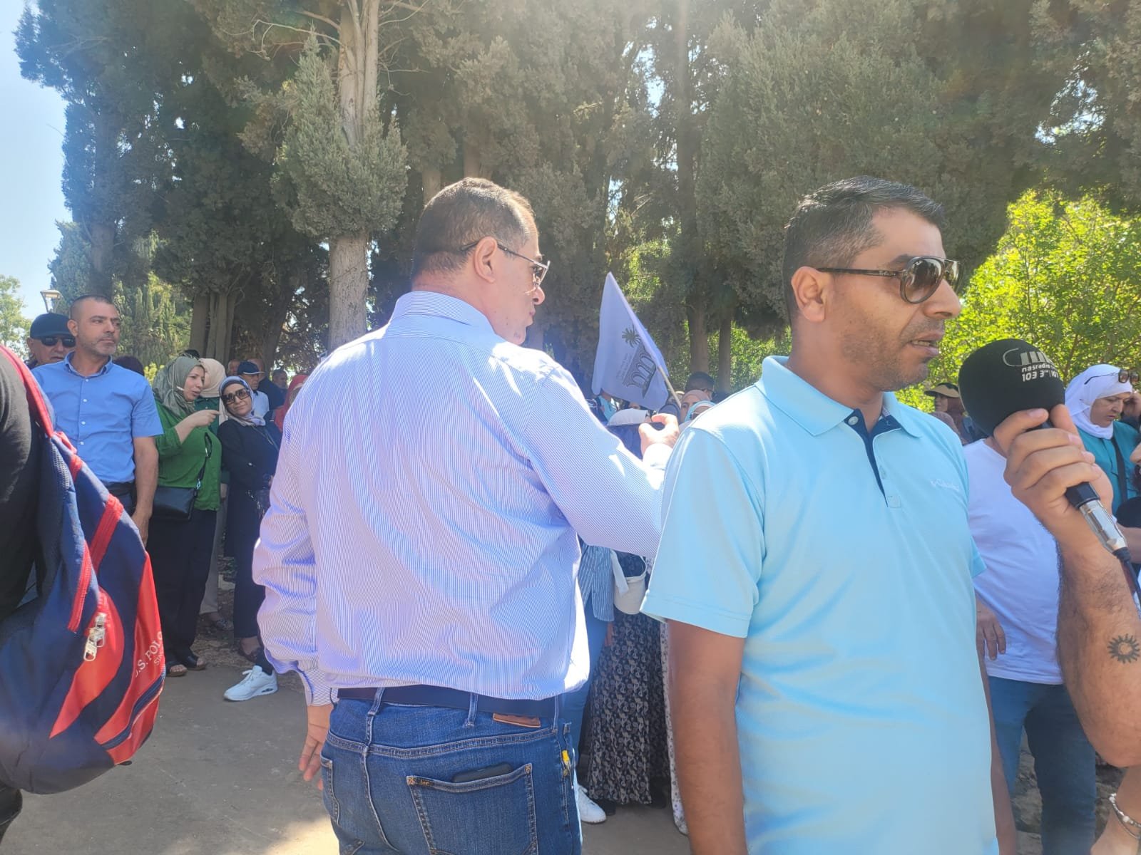 اعتداءات على رؤساء المجلس واعتقالات في مظاهرة القدس-10