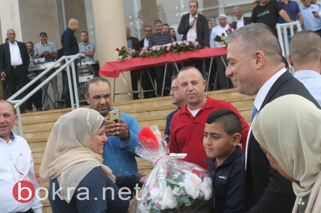 سخنين: بمشهد غير مألوف،د. صفوت أبوريا يتسلم إدارة البلدية في احتفال جماهيري-36
