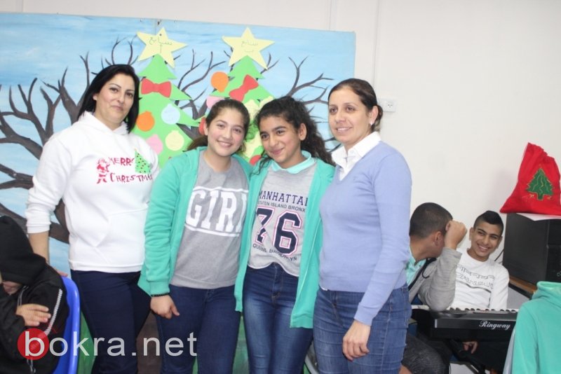 أجواء ميلادية احتفالية في المدرسة الإعدادية الحديقة (أ) يافة الناصرة-12