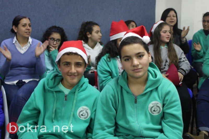 أجواء ميلادية احتفالية في المدرسة الإعدادية الحديقة (أ) يافة الناصرة-36