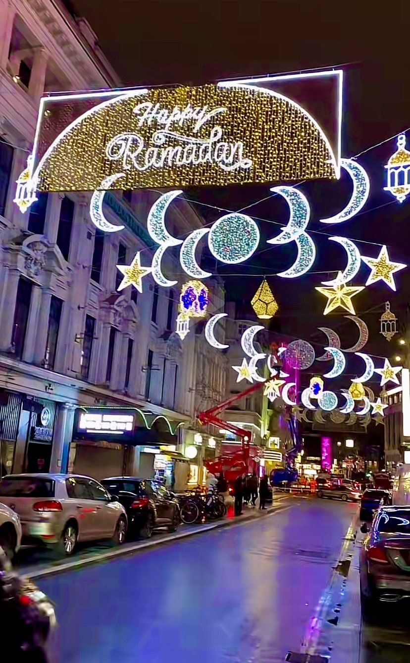 لأول مرة.. لندن تضاء بمناسبة شهر رمضان (فيديو + صور)-3