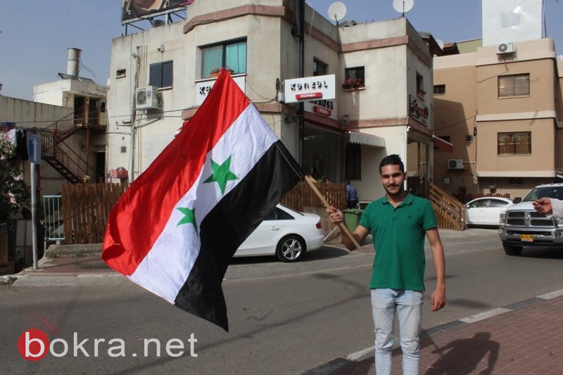 سخنين: وقفة تضامنية مع الاسرى والشعب السوري بمبادرة القوى الوطنية-23