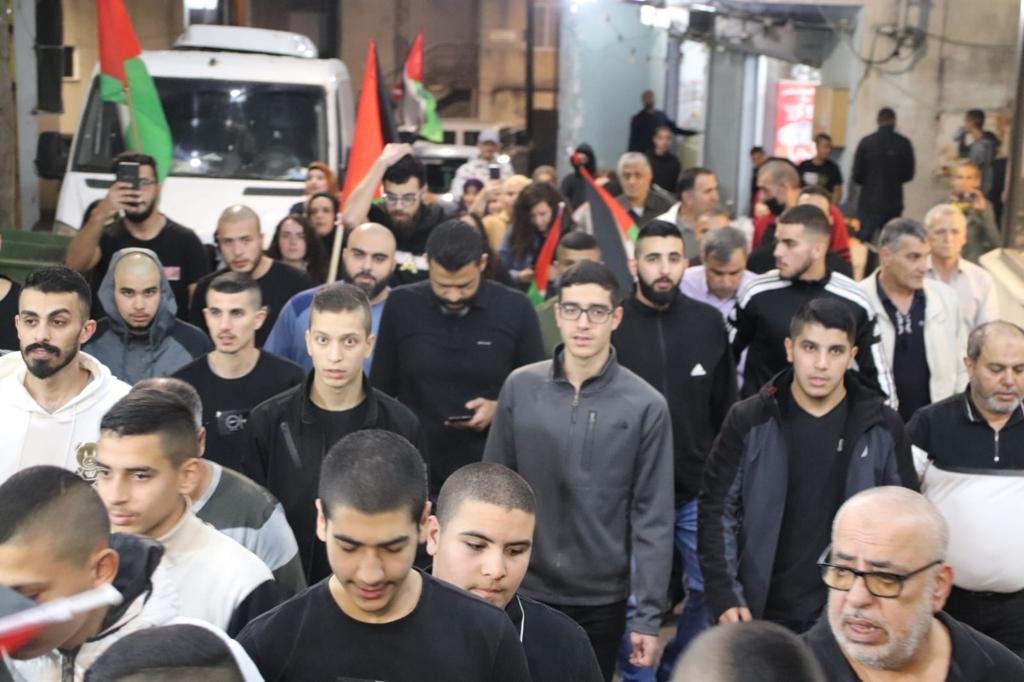 تواجد مكثّف للشرطة: انطلاق مسيرة ام الفحم تضامنًا مع القدس والأقصى-2