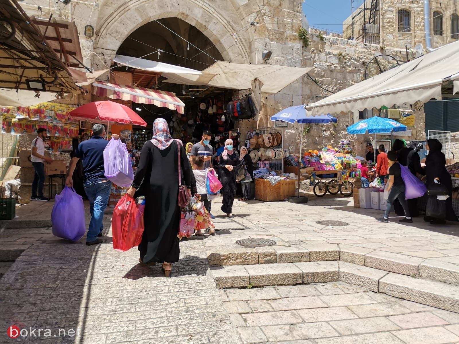   عشية العيد : أسواق القدس القديمة حزينة وخالية-1