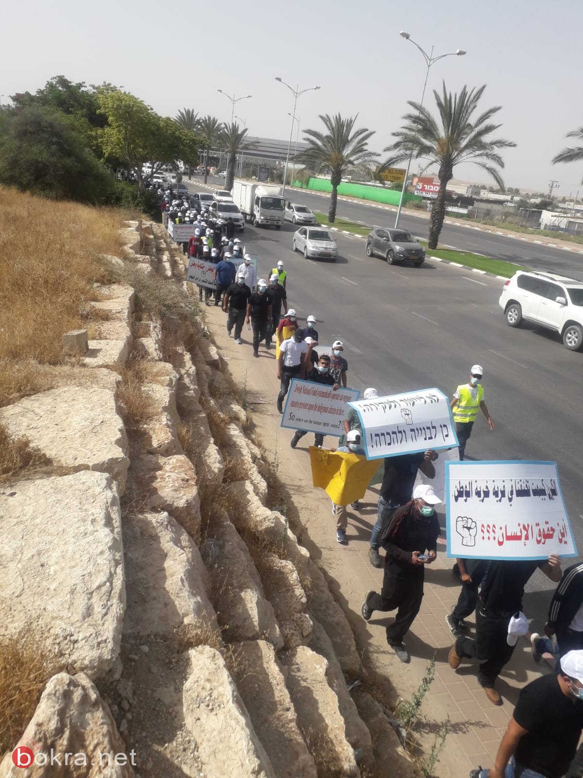 مباشر من خربة الوطن..انطلاق المظاهرة ضد الهدم والتهجير-24