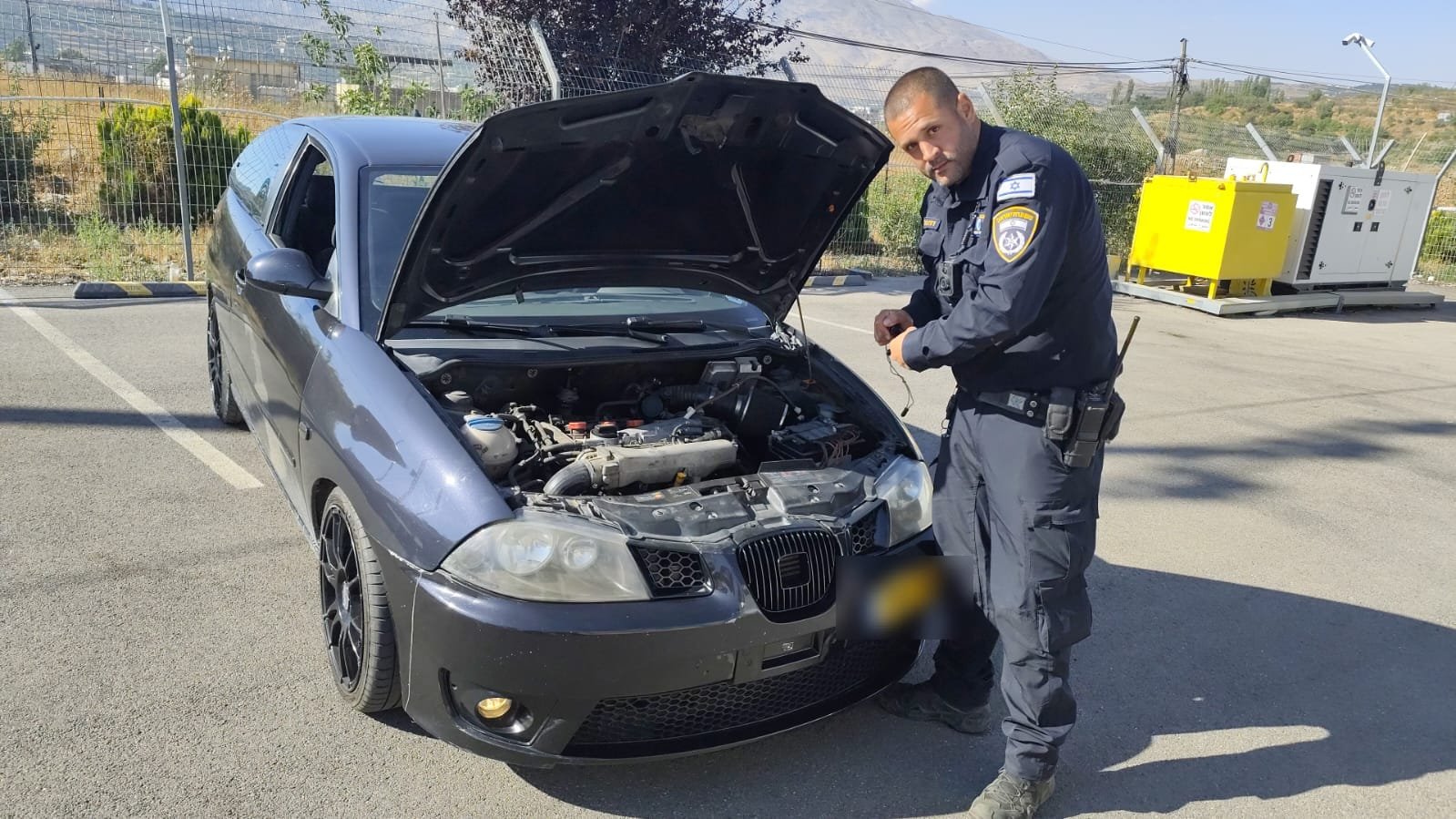 الشرطة تضبط مركبات معدلة أطلقت أصوات إنذارات وإطلاق نار مزيفة في الجولان-0