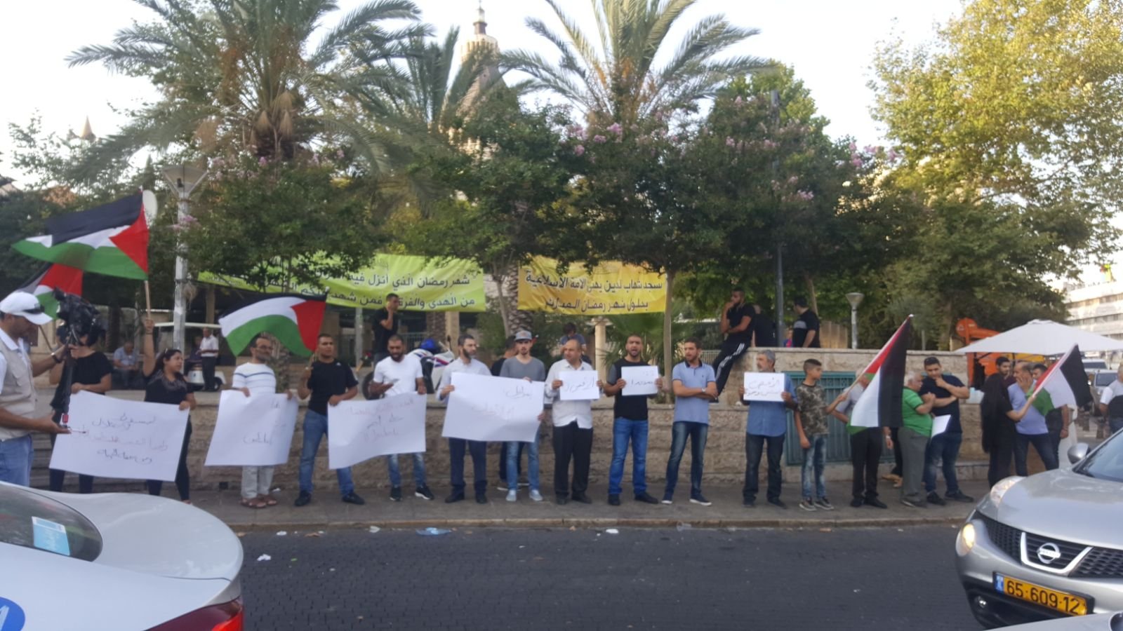 مظاهرة في الناصرة نصرة للقدس والأقصى-2