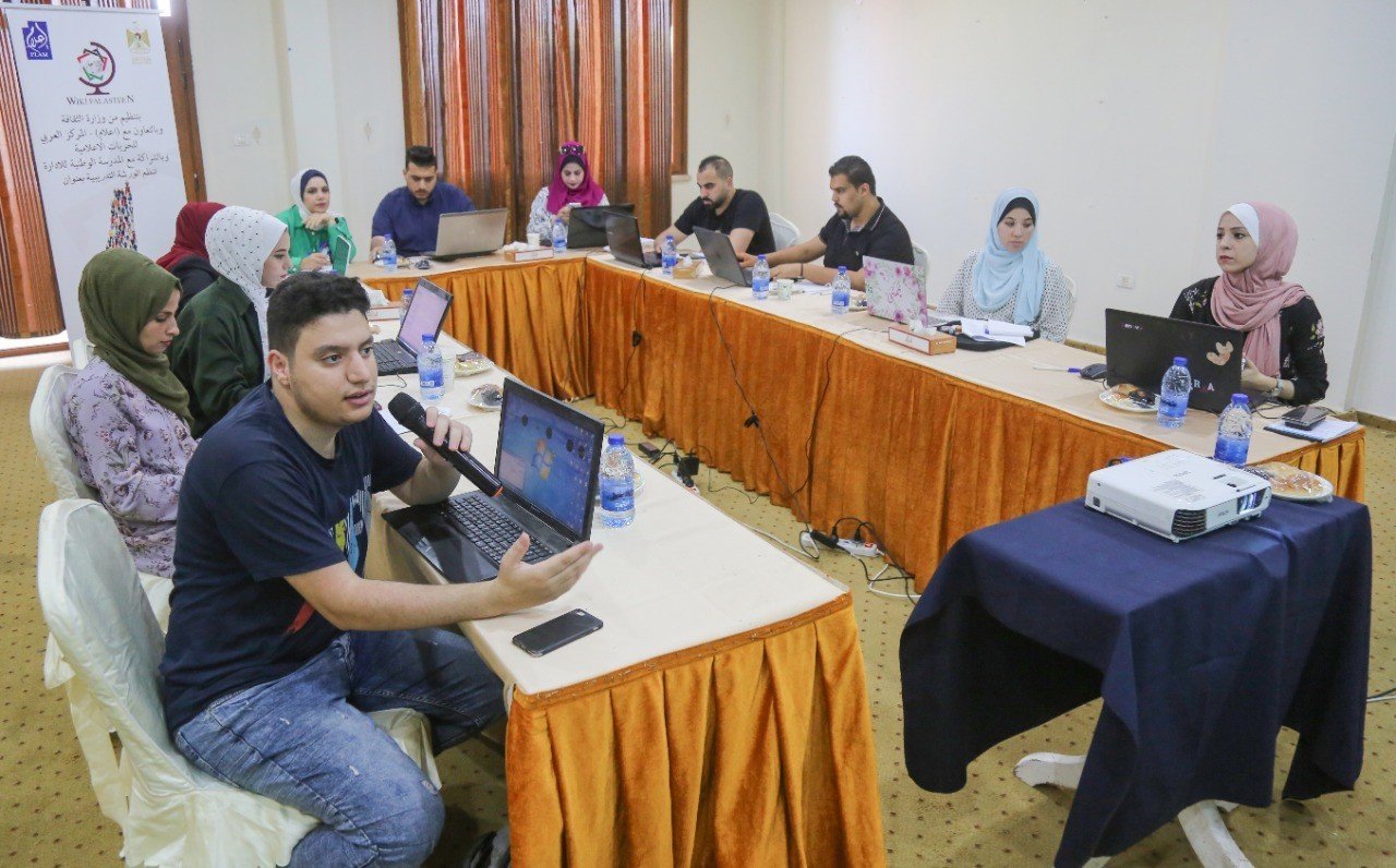 اختتام مشروع تدريب المحتوى الرقمي "ويكي فلسطين"، بمشاركة فلسطينية موسعّة-2