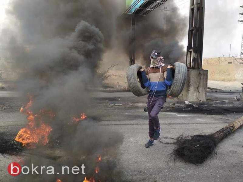 بالصور:شهيدان و92 جريحاً بالرصاص في مواجهات مع الاحتلال بقطاع غزة-0