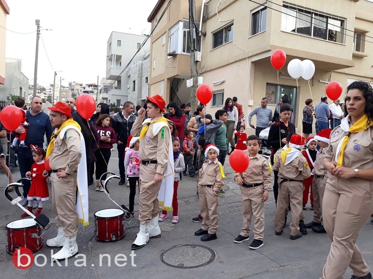 عيلبون: الالاف يشاركون بمسيرة عيد الميلاد . -243