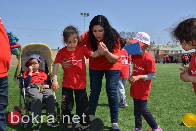 شبيبة وحدة النهوض في الطيرة تُشارك في احياء يوم رياضي لطلاب مدرسة المنار-4