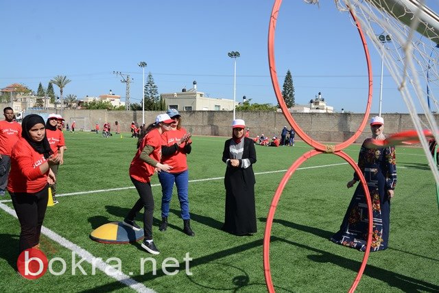 شبيبة وحدة النهوض في الطيرة تُشارك في احياء يوم رياضي لطلاب مدرسة المنار-11