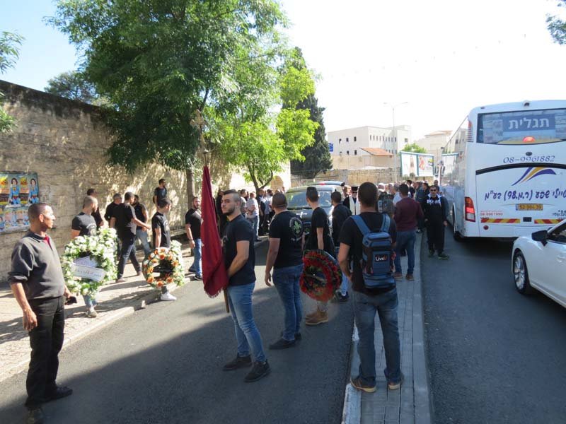 الناصرة: مشاركة المئات في جنازة المرحوم نزار جهشان -26