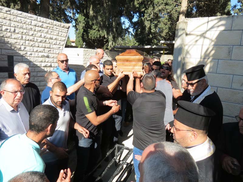 الناصرة: مشاركة المئات في جنازة المرحوم نزار جهشان -90