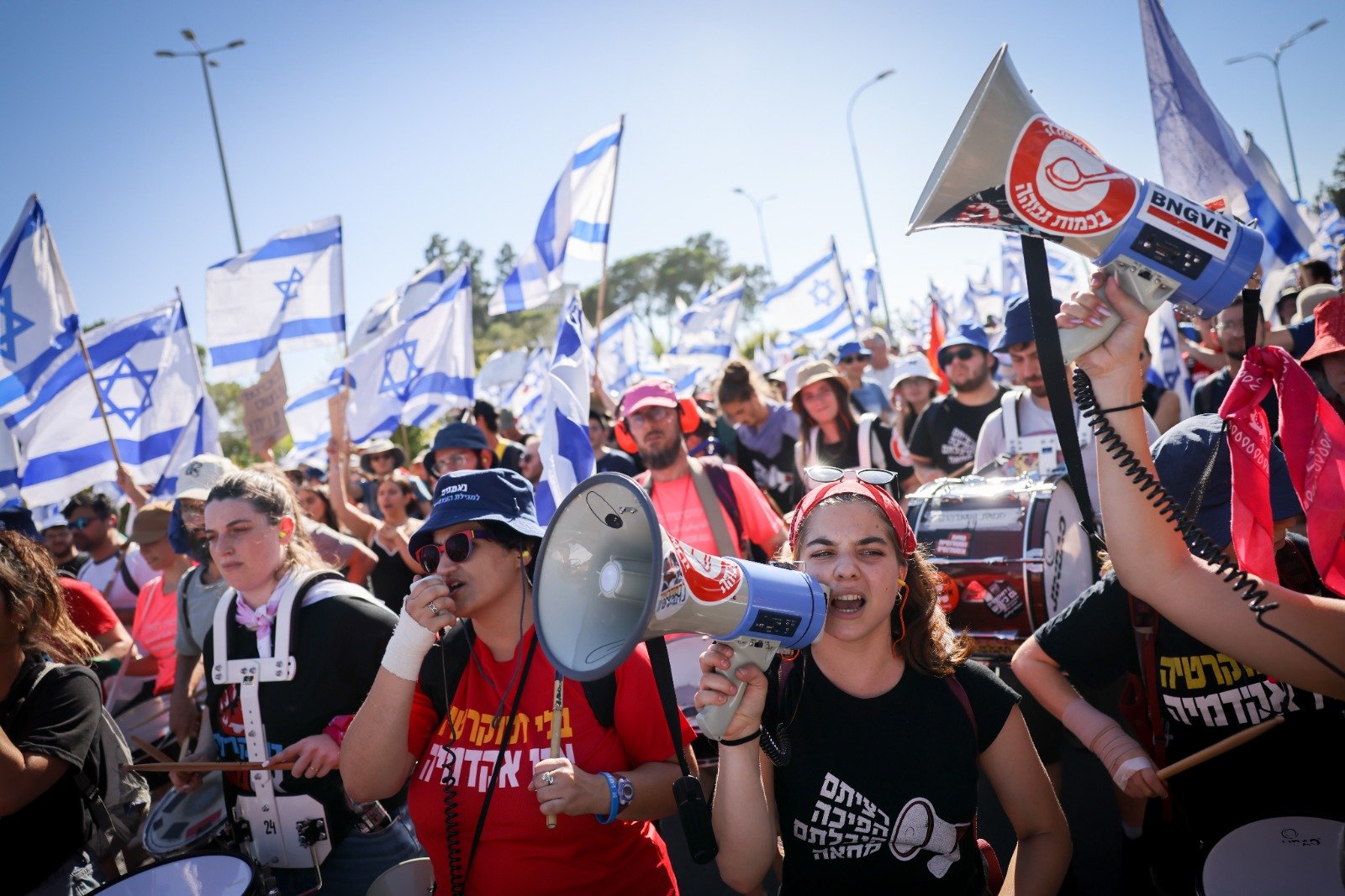 الآلاف في تل أبيب دعمًا لـ "التعديلات القضائية"-8