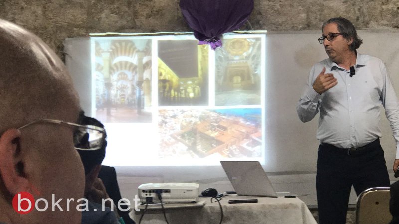 الدكتور سليمان يحاضر عن تاريخ الأندلس في نادي البلدة القديمة بالناصرة-1