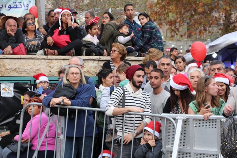 اختتام فعاليات مسيرة الميلاد السنوية في الناصرة-354