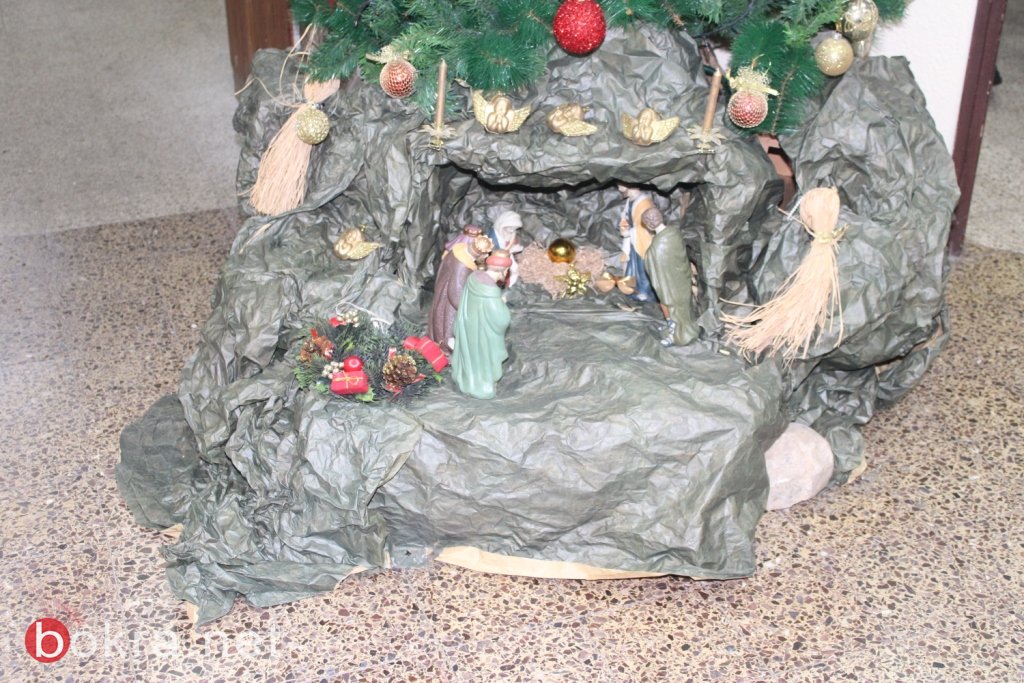 المدرسة الإعدادية الحديقة (أ) يافة الناصرة تزدان بزينة وشجرة الميلاد-15