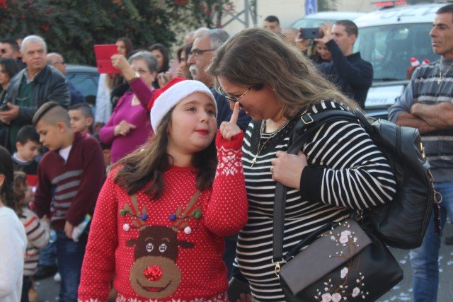 الناصرة: اختتام مسيرة الميلاد بمشاركة واسعة -248