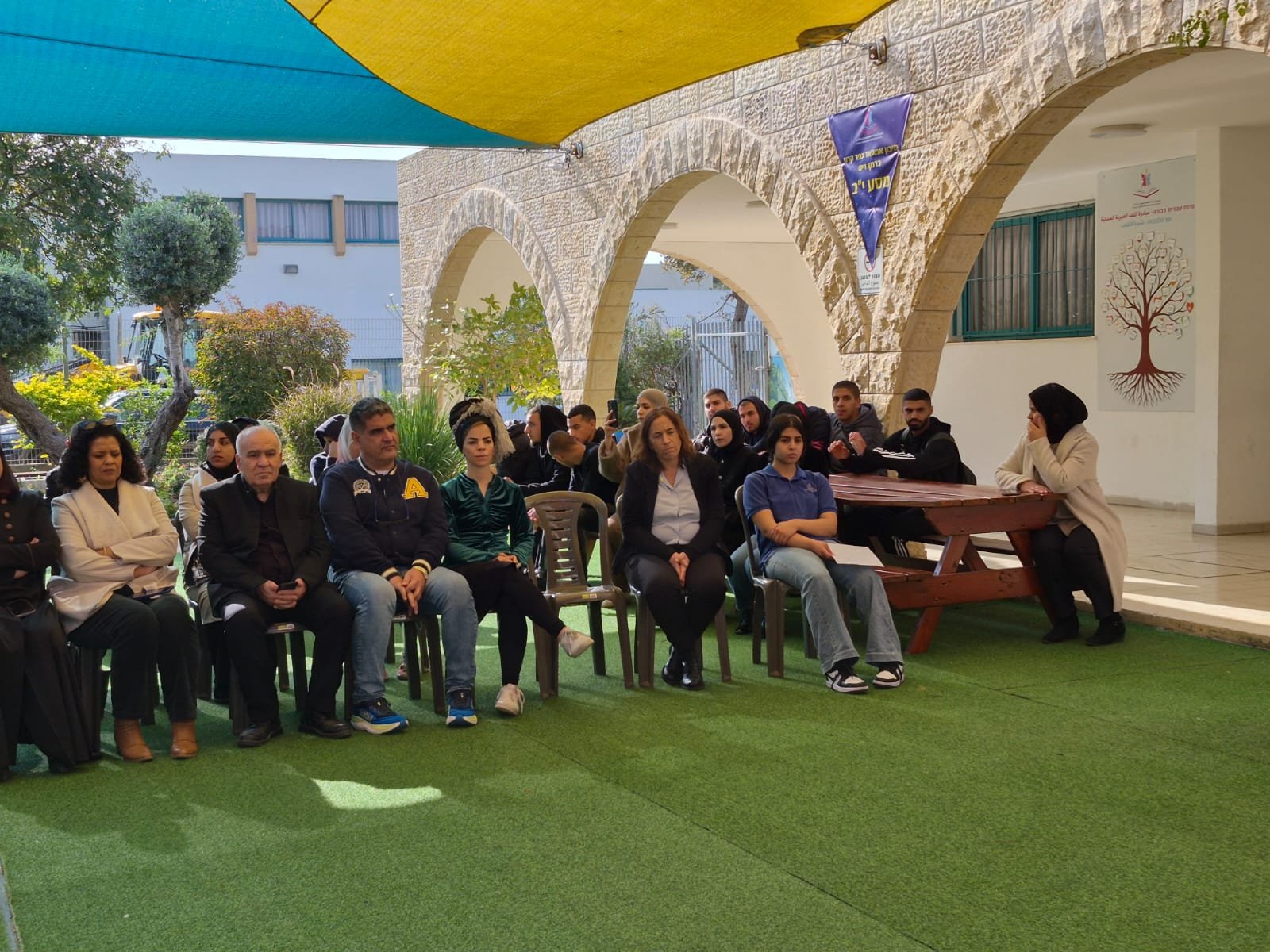 مدرسة أمجاد برانكوفايس تخلّد ذكرى محمد حسين مرزوق، ضحية العنف، بافتتاح حديقة تربوية تحمل اسمه-0